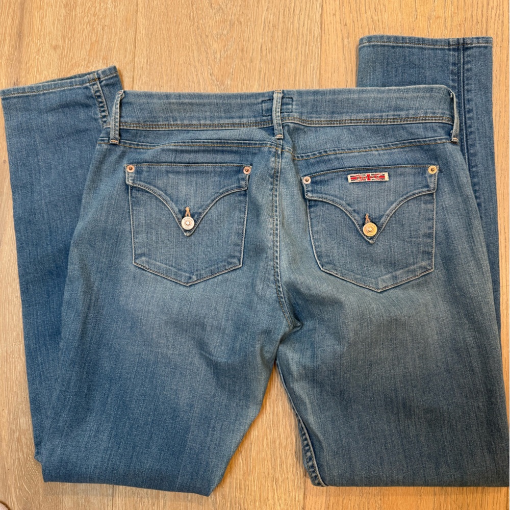Hudson jeans size 31 Colin flap skinny jean low rise